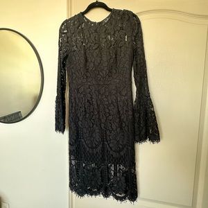 Lulus Black Lace Dress